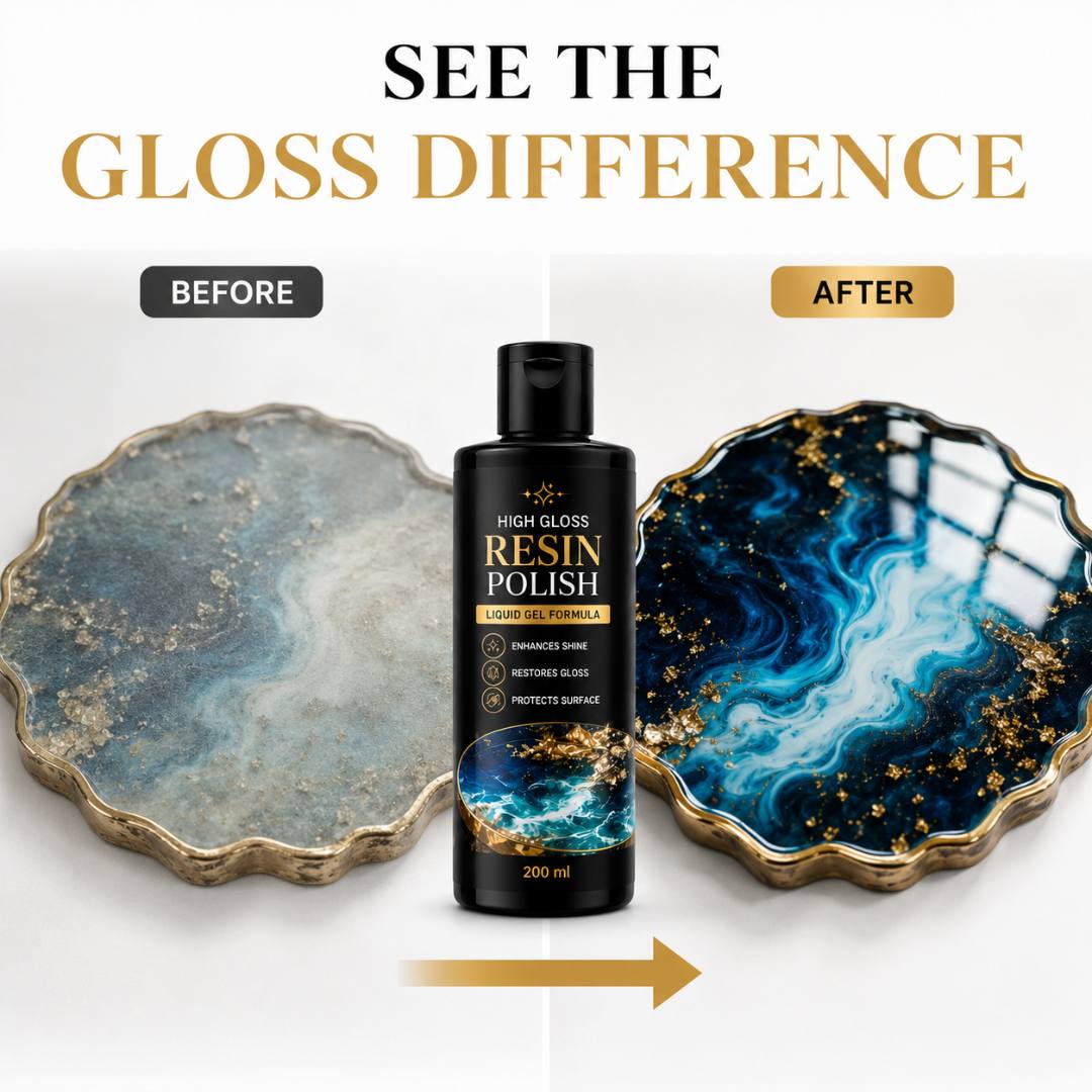 High Gloss Resin Polish – Restore Brilliant Shine To Every Resin Creation
