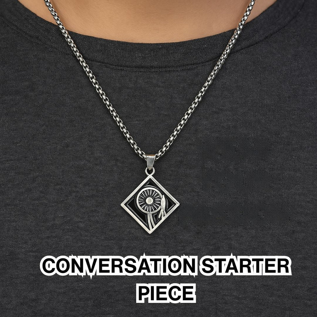 Elon Musk Necklace Pendant With Chain
