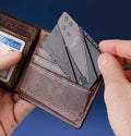 Credit Card Multifunctional Pocket Knife Wallet