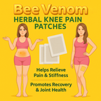 Bee Venom Knee Patches | Detoxify Body | Relief Joint Pain | Loose Extra Fat