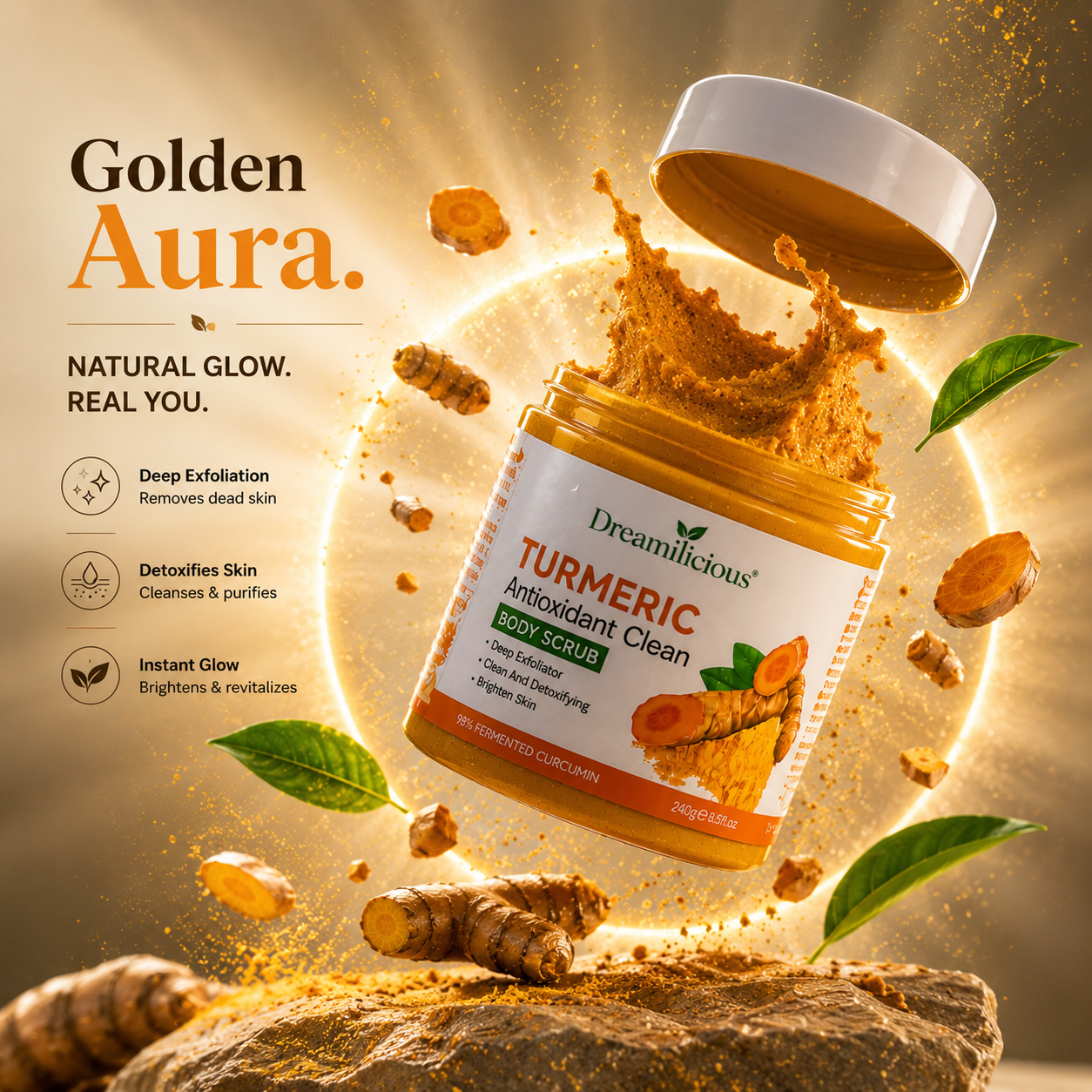 Turmeric Body Scrub (Pack of 2)