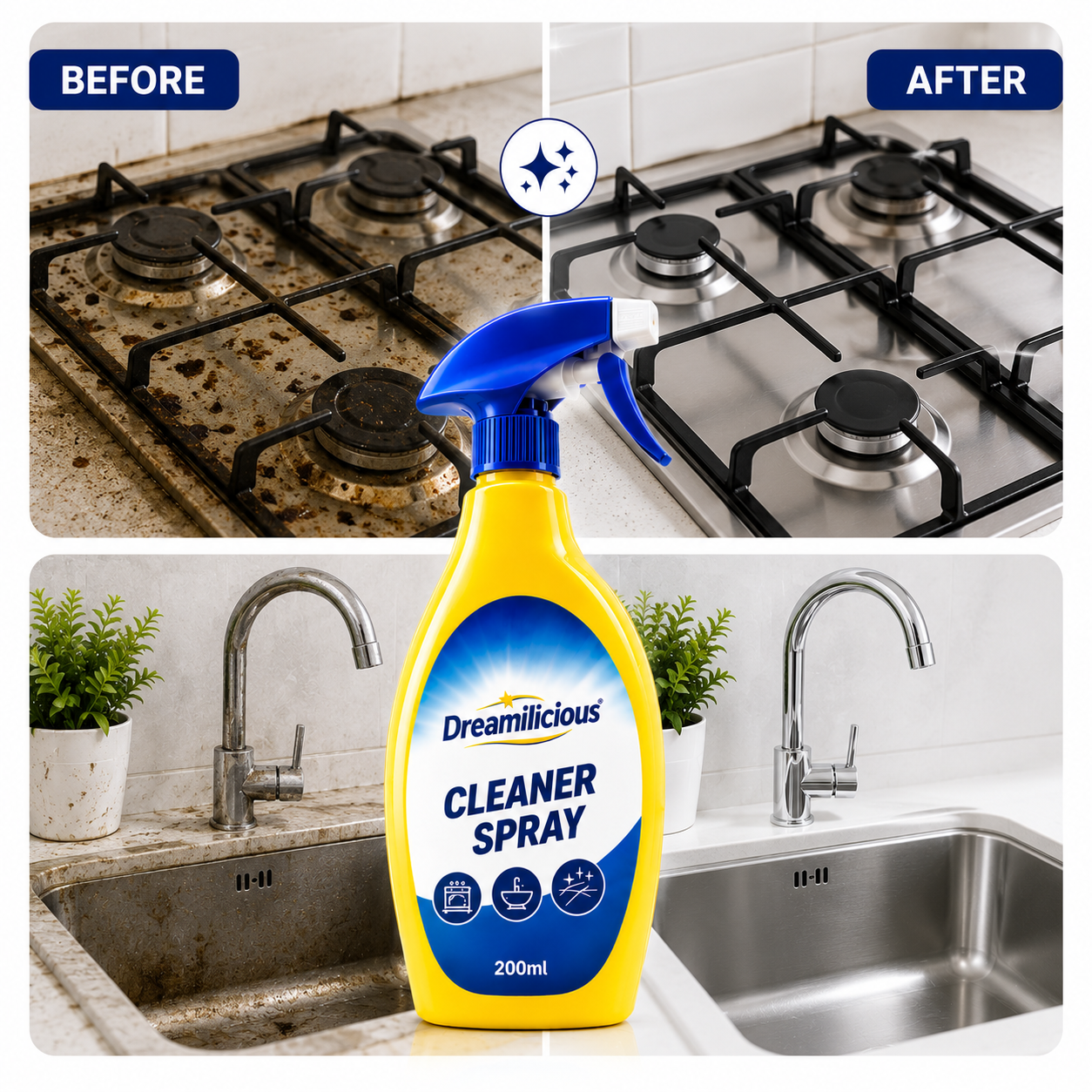 Dreamilicious All In 1 Cleaner Spray