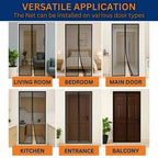Magnetic Mosquito Screen Curtain