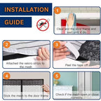 Magnetic Mosquito Screen Curtain
